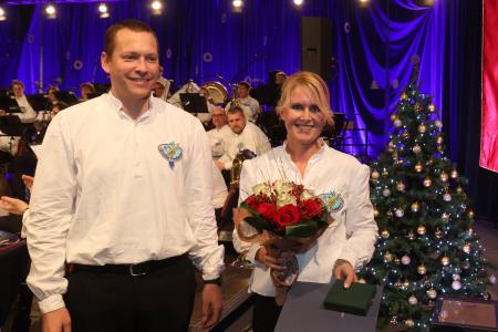 STOLETJE NAVDIHA 50. božično novoletni koncert Godbe Cerknica 32 Foto Ljubo Vukelič